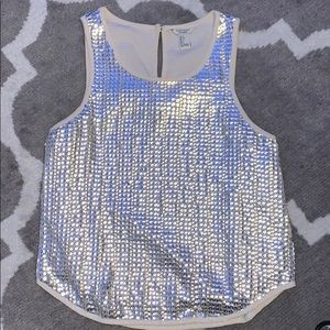 Forever 21 sparkly tank.